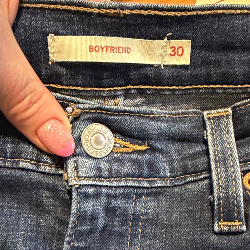 Levi’s boyfriend Women's Blue Jeans
